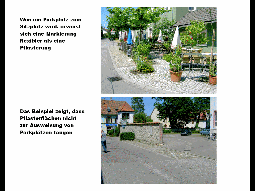 Photos Markierung mit Pflaster