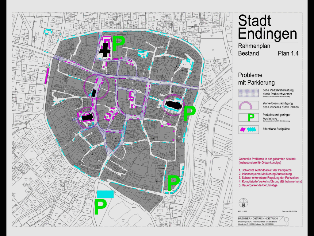 Plan 1.4: Parkprobleme Bestand