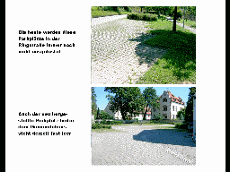 Photos leere Parkplätze